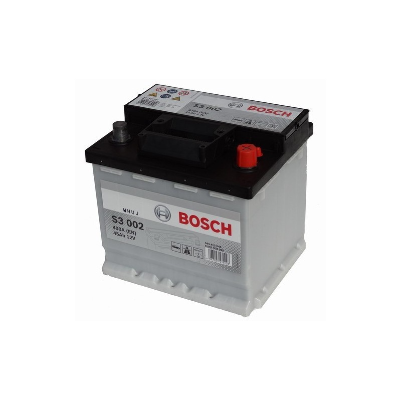 India Acquisition Globe Baterii auto Bosch S3 12V 45AH 400Aen 0092S30020 - Vrumauto