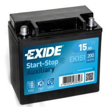 Baterii auto Exide Start-Stop Auxiliary EK151 12V 15AH 200Aen
