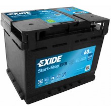 Baterii auto Exide Start-Stop EFB EL600 12V 60AH 640Aen