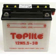 Baterie moto Toplite Yuasa 12V 5.5AH 12N5.5-3B