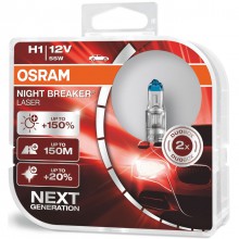 Bec auto OSRAM NIGHTBRAKER LASER Gen2 H7 12V/55W +150% cutie 2 buc