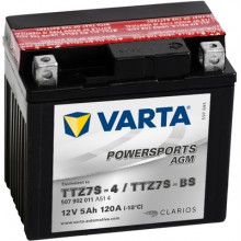 Baterie moto Varta POWERSPORTS AGM 12v 5Ah 120Aen 507902011 A514 TTZ7S-BS, TTZ7S-4, YTZ7S-BS