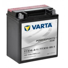 Baterie moto Varta POWERSPORTS AGM 12V 14Ah 514901021 I314 cod vechi 514901022 A514, YTX16-BS-1, YTX16-4-1