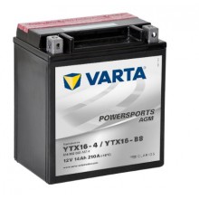 Baterie moto Varta POWERSPORTS AGM 12V 14Ah 514902021 I314 cod vechi 514902022 A514, YTX16-BS, YTX16-4