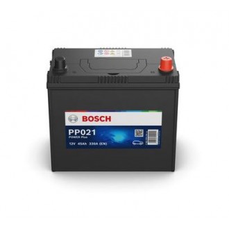 Baterii auto Bosch Power Plus 12V 45AH 330Aen asia borna normala 0092PP0210 3 ANI GARANTIE