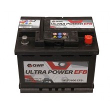 Baterii auto QWP Ultra Power EFB 12V 60Ah 640Aen WEP5600 EFB
